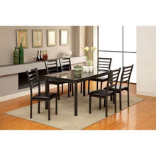 Load image into Gallery viewer, COLMAN Black 60" Dining Table
