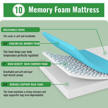 Load image into Gallery viewer, Coreopsis 10" E.King Memory Foam Wave Comfort
