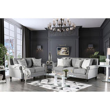 Load image into Gallery viewer, Giovanni Gray Love Seat
