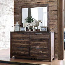 Load image into Gallery viewer, Hankinson Rustic Natural Tone Mirror
