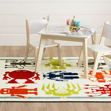 Load image into Gallery viewer, BARON 5' X 8', Area Rug, Robots, Multi/Ivory
