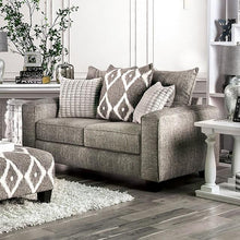 Load image into Gallery viewer, Basie Gray Love Seat
