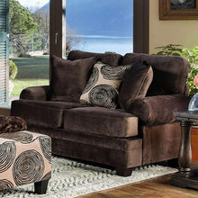 Load image into Gallery viewer, Bonaventura Brown Love Seat
