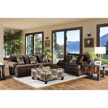 Load image into Gallery viewer, Bonaventura Brown Love Seat

