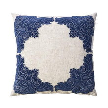 Load image into Gallery viewer, Beth Natural/Indigo 20" X 20" Pillow, Natural &amp; Indigo (2/CTN)
