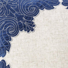 Load image into Gallery viewer, Beth Natural/Indigo 20" X 20" Pillow, Natural &amp; Indigo (2/CTN)
