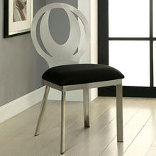Load image into Gallery viewer, ORLA Silver/Black Side Chair (2/CTN)
