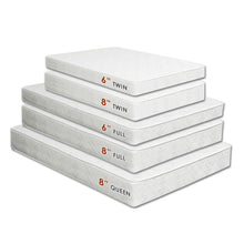 Load image into Gallery viewer, DAISY 8" Bunkie Board Combo Mattress, Full
