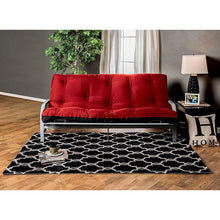 Load image into Gallery viewer, KNOX Red 8" Red/Black Futon Mattress w/ Inner Spring - Ego Home Furniture
