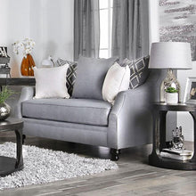 Load image into Gallery viewer, Nefyn Gray Love Seat - Ego Home Furniture
