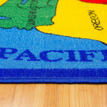 Load image into Gallery viewer, ABBEY Us Map 5' X 8' Area Rug
