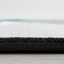 Load image into Gallery viewer, Niksar Turquoise 5' X 7' Area Rug
