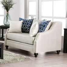 Load image into Gallery viewer, Nefyn Ivory Love Seat - Ego Home Furniture
