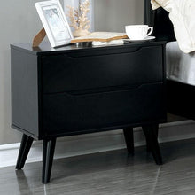 Load image into Gallery viewer, LENNART II Black Night Stand - Ego Home Furniture
