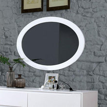 Load image into Gallery viewer, LENNART II White Oval Mirror - Ego Home Furniture
