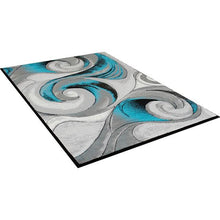 Load image into Gallery viewer, Niksar Turquoise 5' X 7' Area Rug
