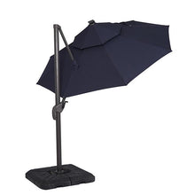Load image into Gallery viewer, Nuti 10 Ft Round Umbrella w/ LED Light + 37" Large Base
