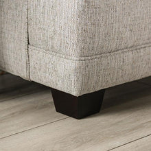 Load image into Gallery viewer, STEPHNEY Loveseat, Gray/Gold
