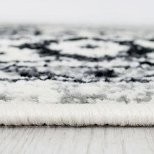 Load image into Gallery viewer, Serang Gray/Black 5' X 7' Area Rug
