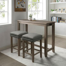 Load image into Gallery viewer, Caerleon 3 &amp; 4 Piece Counter Ht. Set Gray &amp; Blue
