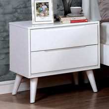 Load image into Gallery viewer, LENNART II White Night Stand - Ego Home Furniture
