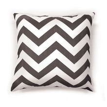 Load image into Gallery viewer, ZOE 18" X 18" Pillow, Gray Chevron (2/CTN)
