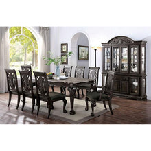 Load image into Gallery viewer, Petersburg Dark Gray Dining Table w/ 1x18"Leaf
