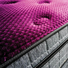 Load image into Gallery viewer, Purple/Grey 13" Euro Pillow Top Mattress Non-Flip, Full
