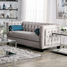 Load image into Gallery viewer, Silvan Gray Love Seat
