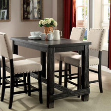 Load image into Gallery viewer, Sania III Antique Black 60" Counter Ht. Table

