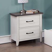 Load image into Gallery viewer, PRIAM Night Stand, White/Gray
