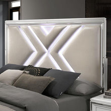 Load image into Gallery viewer, Emmeline 4 &amp; 5 Piece Queen Bedroom Set Gray &amp; White
