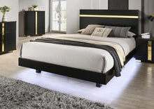 Load image into Gallery viewer, Lillestrom E.King, Queen, Full, &amp; Full Bed Black &amp; White - Ego Home Furniture
