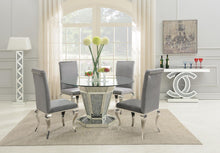 Load image into Gallery viewer, G-100 Glamour Dining Table-4 Velvet Chairs
