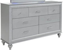 Load image into Gallery viewer, Galaxy Home Amber 7 Drawer Dresser in Silver GHF-808857997609 image
