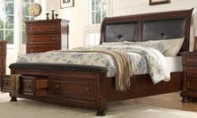 Load image into Gallery viewer, Galaxy Home Austin King Storage Bed in Dark Walnut GHF-808857715722 image
