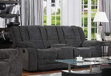 Load image into Gallery viewer, Galaxy Home Chicago Reclining Loveseat in Gray GHF-808857585141 image
