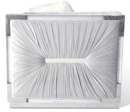 Galaxy Home Contempo Chair in Silver GHF-808857618122