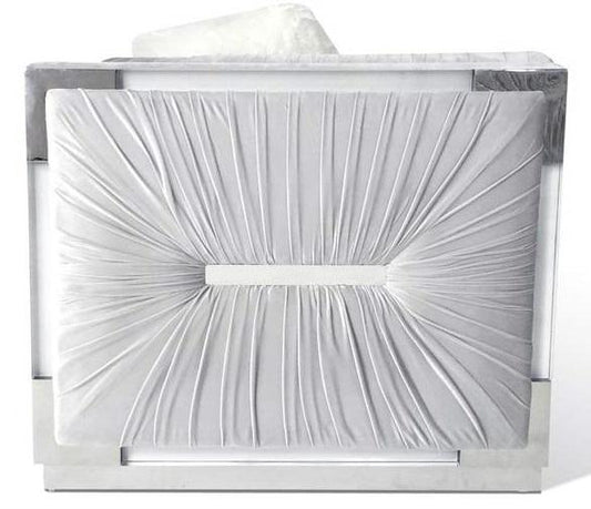 Galaxy Home Contempo Chair in Silver GHF-808857618122
