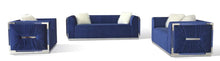 Load image into Gallery viewer, Galaxy Home Contempo Sofa in Blue GHF-808857521385
