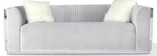 Galaxy Home Contempo Sofa in Silver GHF-808857714534