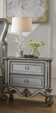 Load image into Gallery viewer, Galaxy Home Destiny 2 Drawer Nightstand in Silver GHF-808857747747 image
