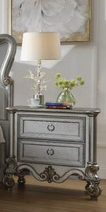 Galaxy Home Destiny 2 Drawer Nightstand in Silver GHF-808857747747 image