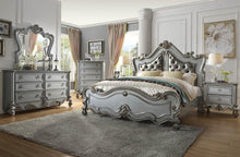 Load image into Gallery viewer, Galaxy Home Destiny King Panel Bed in Silver GHF-808857627100
