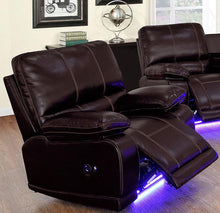 Load image into Gallery viewer, Galaxy Home Electron Power Recliner Chair in Brown GHF-808857873125 image

