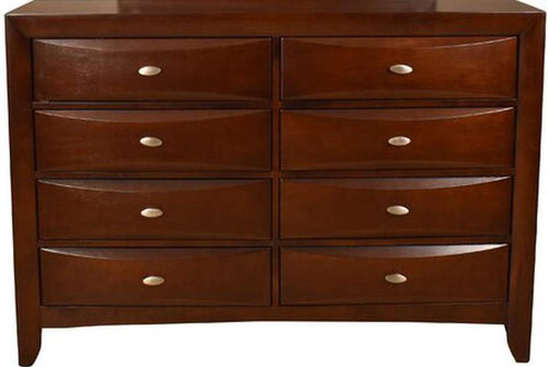 Galaxy Home Emily 8 Drawer Dresser in Cherry GHF-808857628237 image