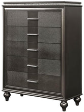 Load image into Gallery viewer, Galaxy Home Ginger 5 Drawer Chest in Gunmetal Copper GHF-808857599650 image
