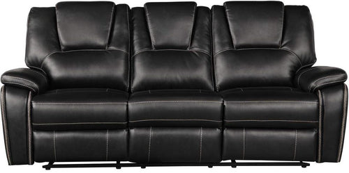 Galaxy Home Hong Kong Recliner Sofa in Black GHF-733569371044 image