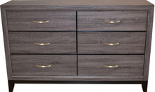 Load image into Gallery viewer, Galaxy Home Hudson 6 Drawer Dresser in Foil Grey GHF-808857665805 image

