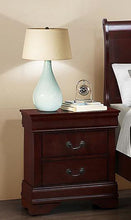 Load image into Gallery viewer, Galaxy Home Louis Phillipe 2 Drawer Nightstand in Cherry GHF-808857644695 image
